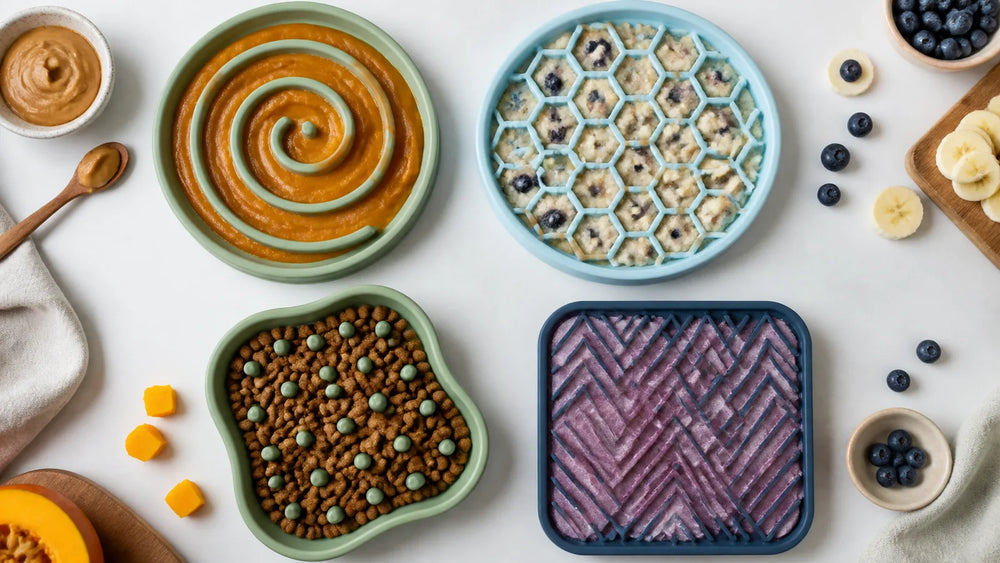Choosing Treat Textures for Lick Mats and Slow Feeders
