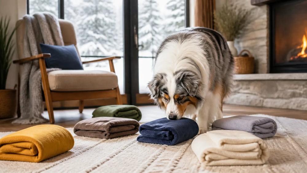 Winter Brain Games for Dogs Indoors