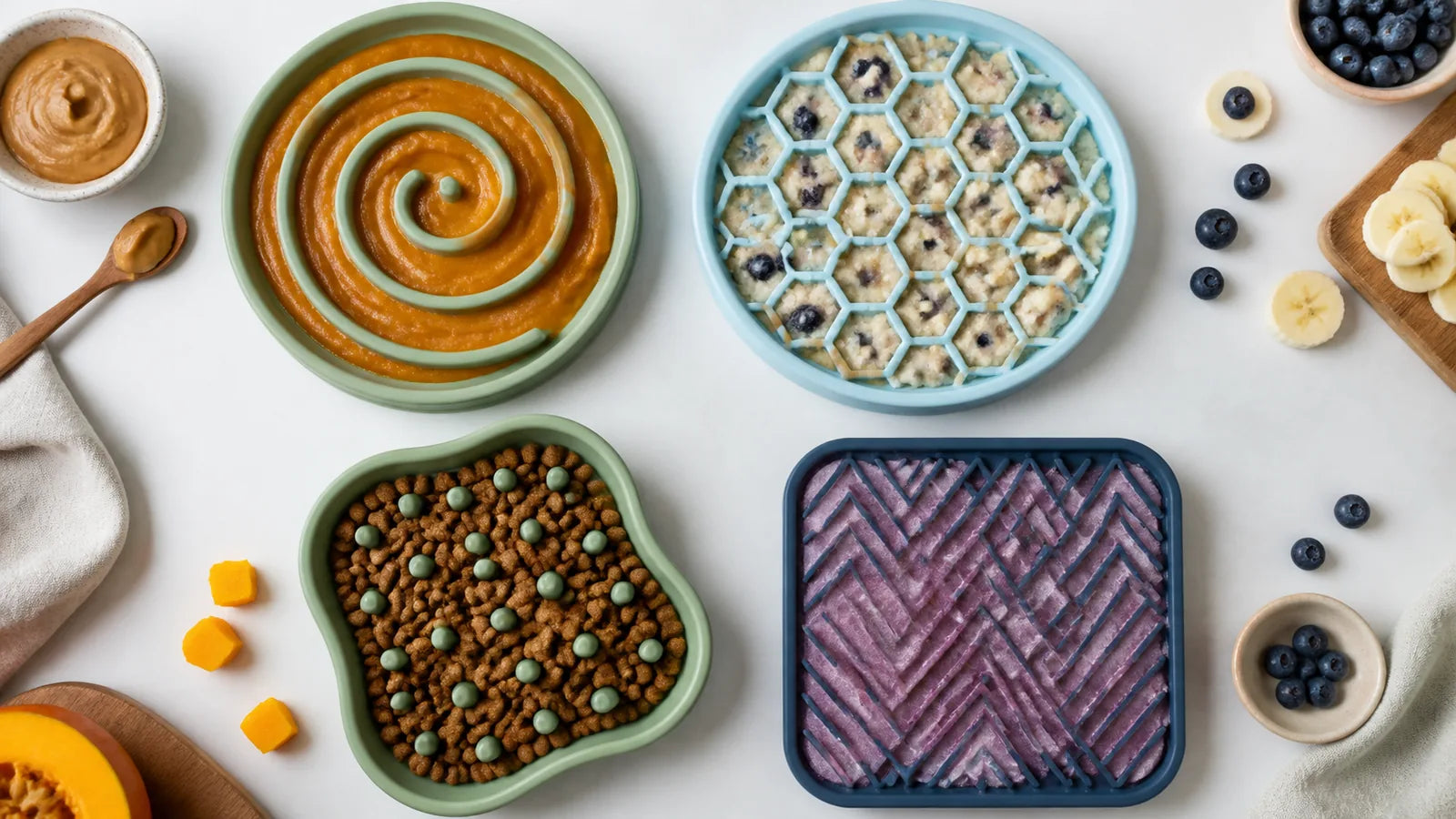 Choosing Treat Textures for Lick Mats and Slow Feeders