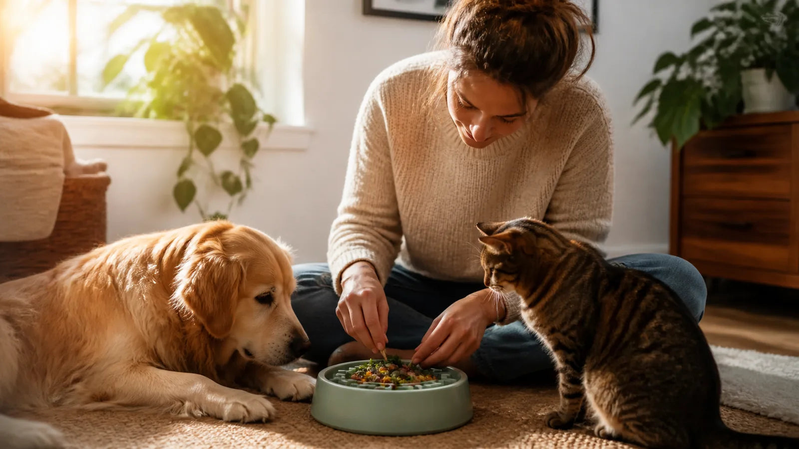A thoughtful PawPace moment shared with pets