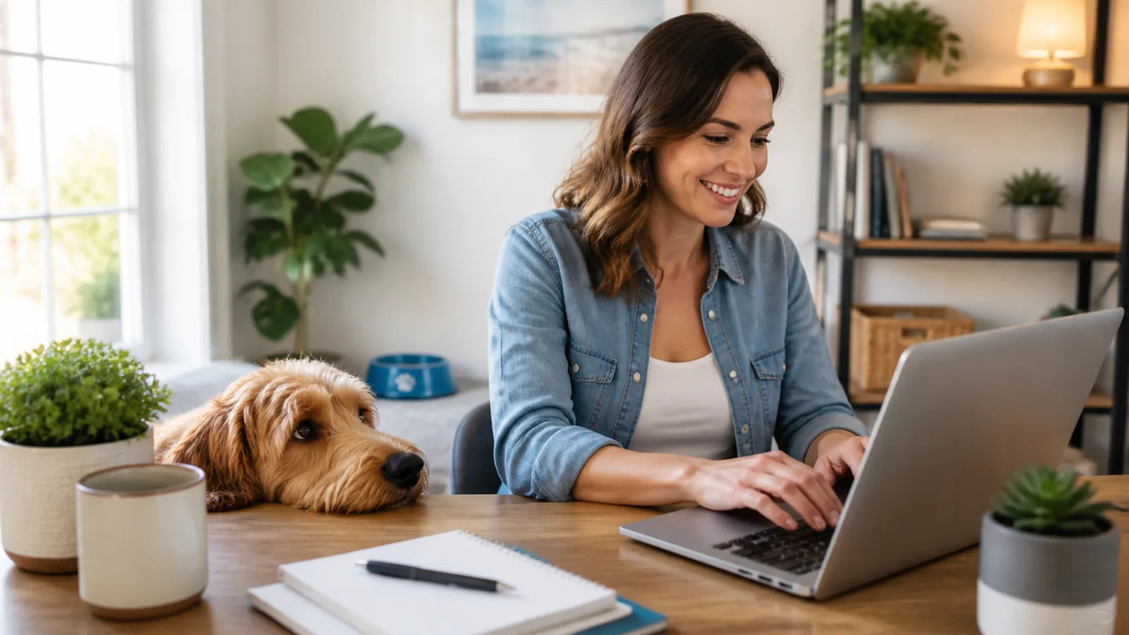 A thoughtful PawPace moment shared with pets